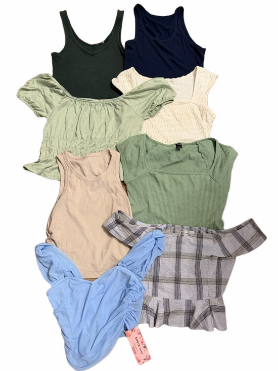 Tops - Bundle of Eight Women’s Crop Tops Size S/M